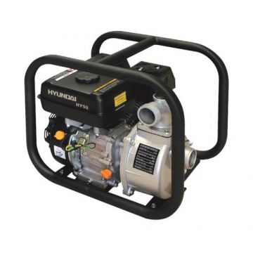 Motopompa Hyundai HY50, 5.5 CP, 163cmc, 3600rpm (Negru)