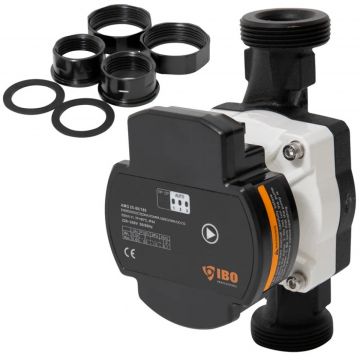 Pompa de recirculare electronica pentru centrala IBO Dambat AMG 25-80/180, 65l/min, 65W, Cablu comunicare pompa de caldura inclus