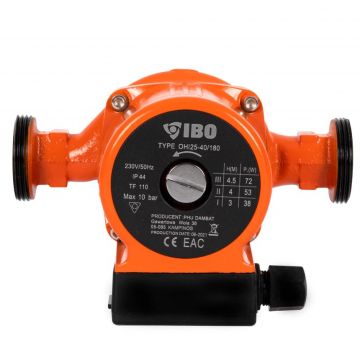Pompa recirculare apa calda IBO OHI 25-40/180, 71 W, 48 l/min, H Refulare 4.5 m