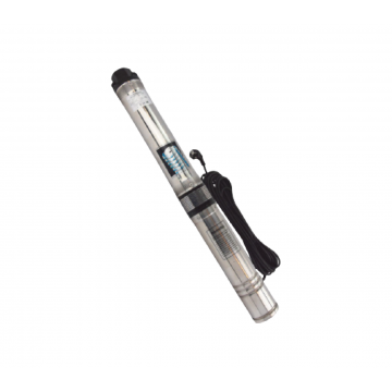 Pompa Submersibila cu Surub (snec) IBO QJD2-10, 750 W, 75 l/min, H Refulare 60 m, 3.5 Toli + 15 m cablu