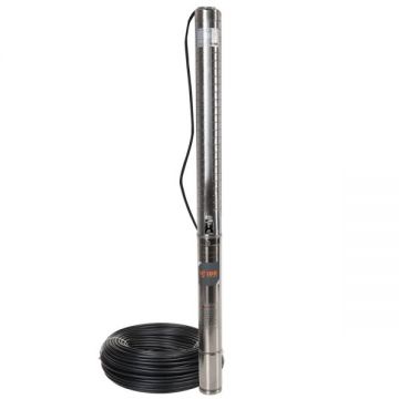 Pompa submersibila inox, IBO Dambat, 3ISP 3-24, 750W, 65l/min, H-85m, cablu 20m