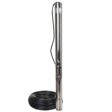 Pompa submersibila inox, IBO Dambat, 3ISP 3-24, 750W, 65l/min, H-85m, cablu 20m