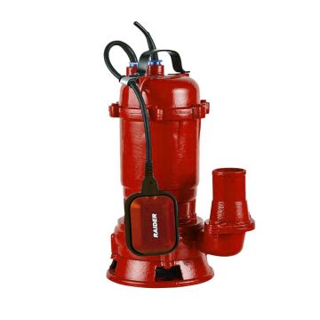Pompa submersibila pentru apa murdara RD-CAWP54, 750 W, 200 l / min, inaltime maxima de ridicare 9 m, Raider Garden Tools 070161