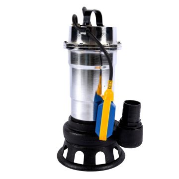 Pompa de evacuare Micul Fermier, pentru apa murdara, 3kW, debit 25000l h, inaltime maxima pompare 20m, cu plutitor