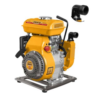 Motopompa Apa 1 inch 2.5HP 4 Timpi 100L/min INGCO GWP102 pe Benzina pentru Irigatii si Gospodarie Compacta
